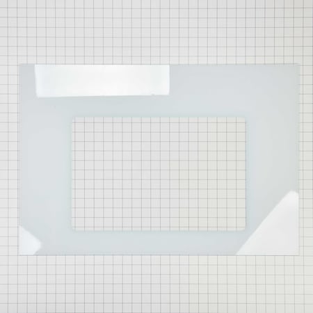 Whirlpool WPW10118454 Whirlpool Door Outer Glass White WPW10118454